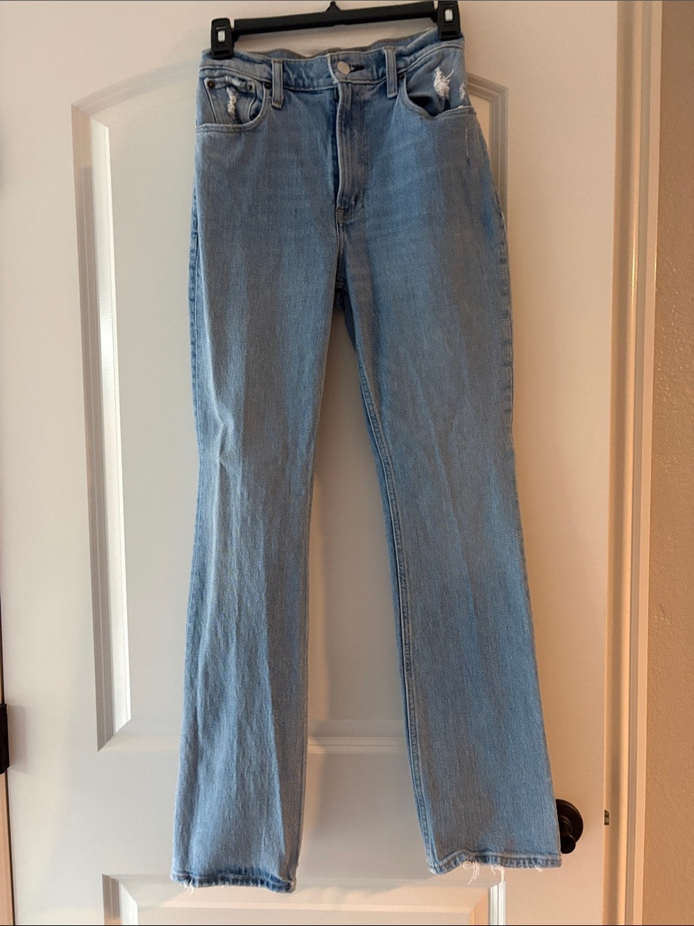 Abercrombie & Fitch Light Blue Flare Jeans
